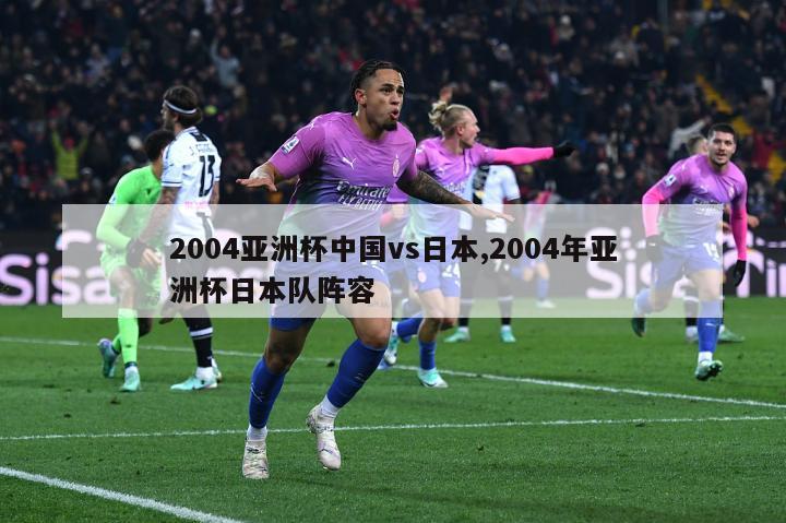 2004亚洲杯中国vs日本,2004年亚洲杯日本队阵容